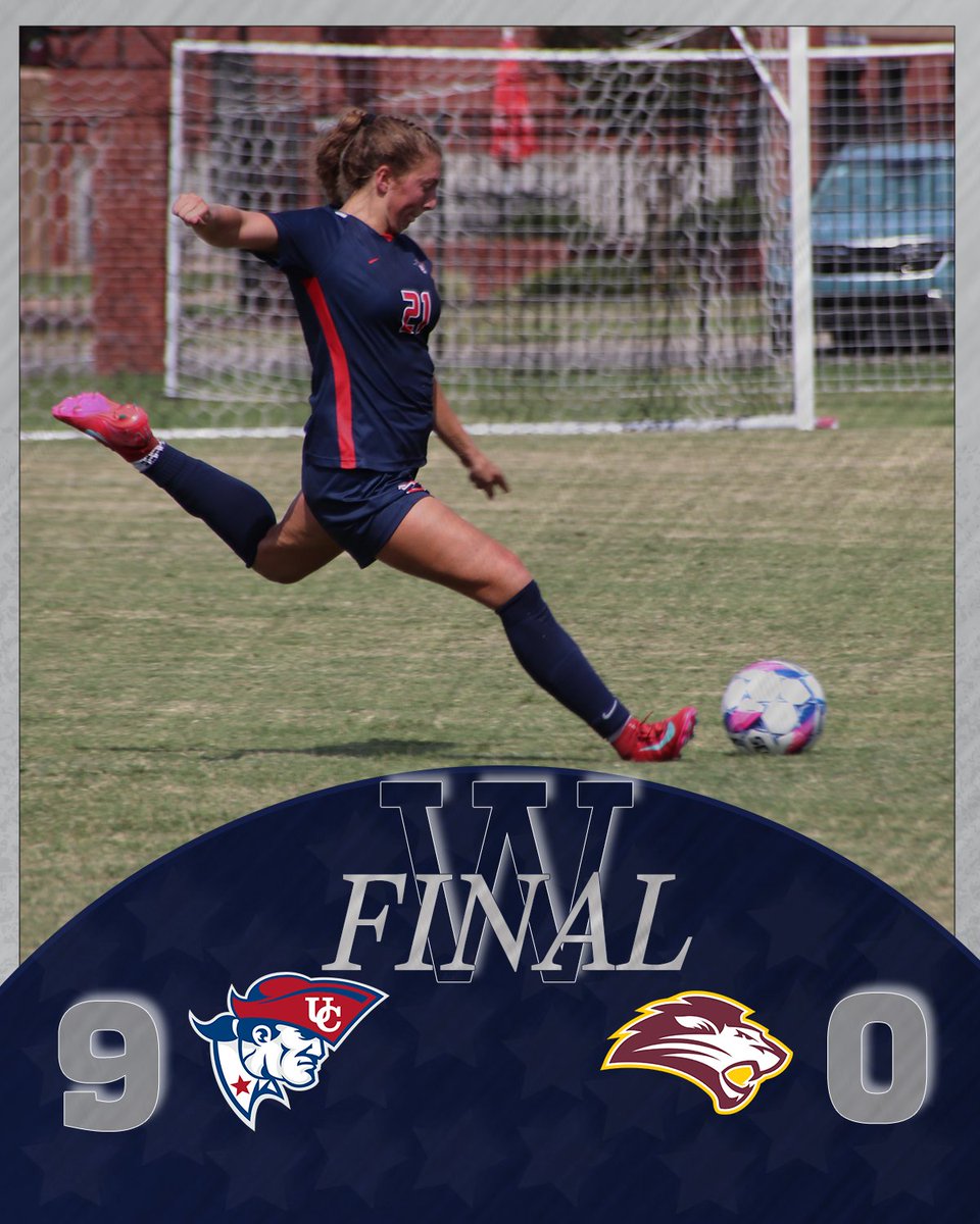 UC Women's Soccer (@ucwsoc) on Twitter photo The Pats roll past Freed-Hardeman with a final score of 9-0! 
#OneBigTeam The Pats roll past Freed-Hardeman with a final score of 9-0! 
#OneBigTeam