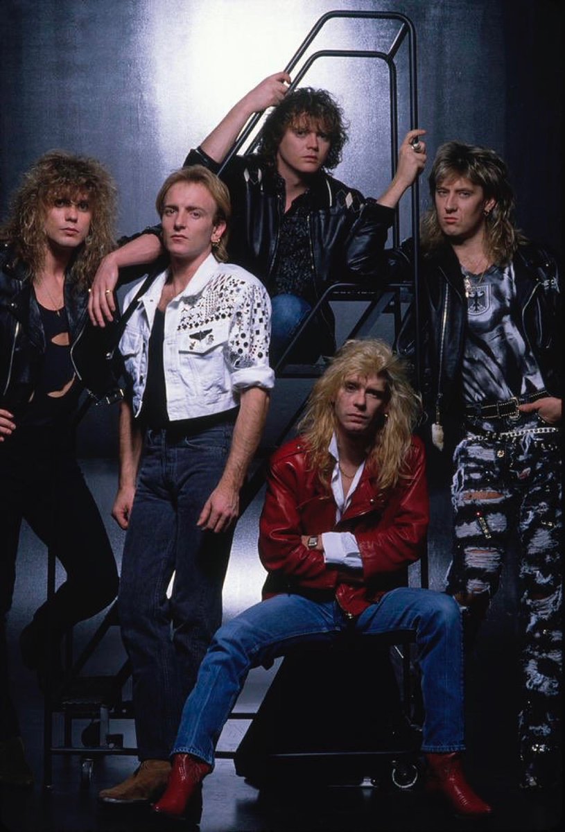 Def Leppard in 1987