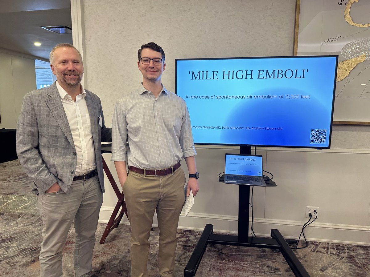 OchsnerRads's tweet photo. Ochsner Radiology had a nice showing at the Southeastern Neuroradiology Society meeting @TheSENRS in New Orleans. Dr Morales lectured on H&amp;N, and residents presented abstracts with @astevenMD https://t.co/6wXajy8SGH
