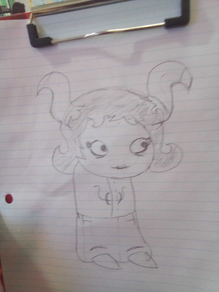 Drew Weanis at school today.