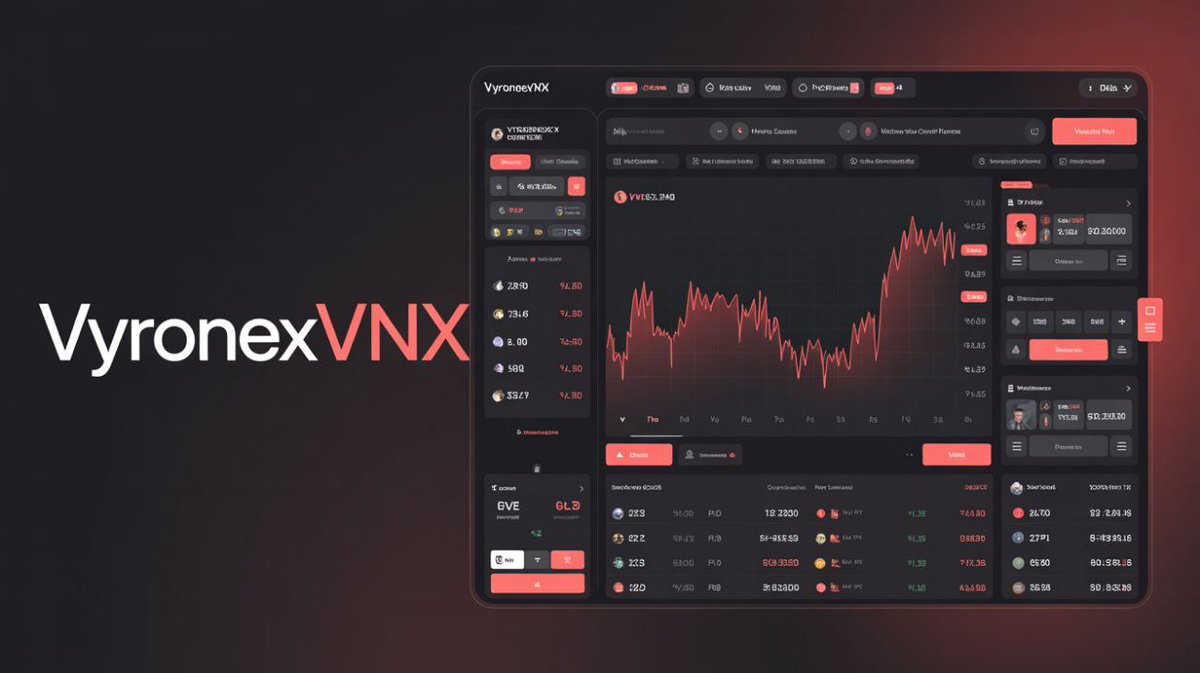 vnxexchange's tweet photo. VyronexVNX Dex | Decentralized Exchange for seamless crypto trading. Swap, stake &amp; earn securely across multiple chains. Empowering DeFi freedom. #VyronexVNX #VNX #DEX #DeFi #multichain #CryptoMarket https://t.co/lmw90p4LRR