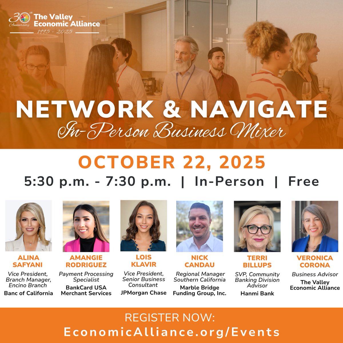 🚀🤝 Are you ready to grow your business and expand your network? Join The Alliance tomorrow, 10/22, for Network &amp; Navigate, an in-person business mixer where entrepreneurs and business owners can connect, collaborate, and gain valuable insights.👉 RSVP: thevalley.networkforgood.com/events/91944-n…