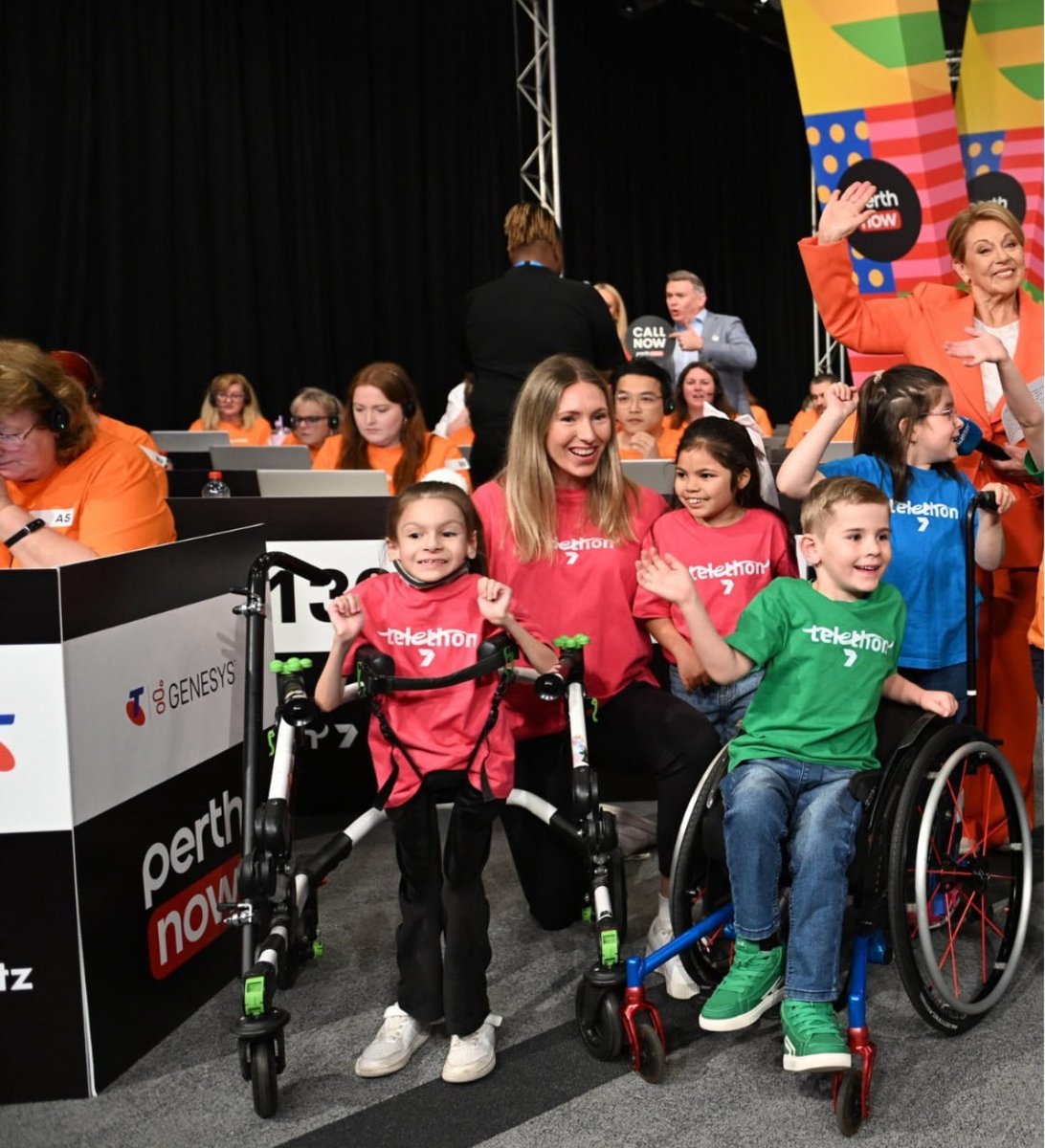 Wow! What an amazing morning we had at Telethon.🌟 We are so proud of our amazing little Telethon Champion Olivia, and our wonderful St Peter’s community, we couldn’t have done this without your support, generosity and love for Milo 🩵 #TRUE @telethon7 @catholicedwa