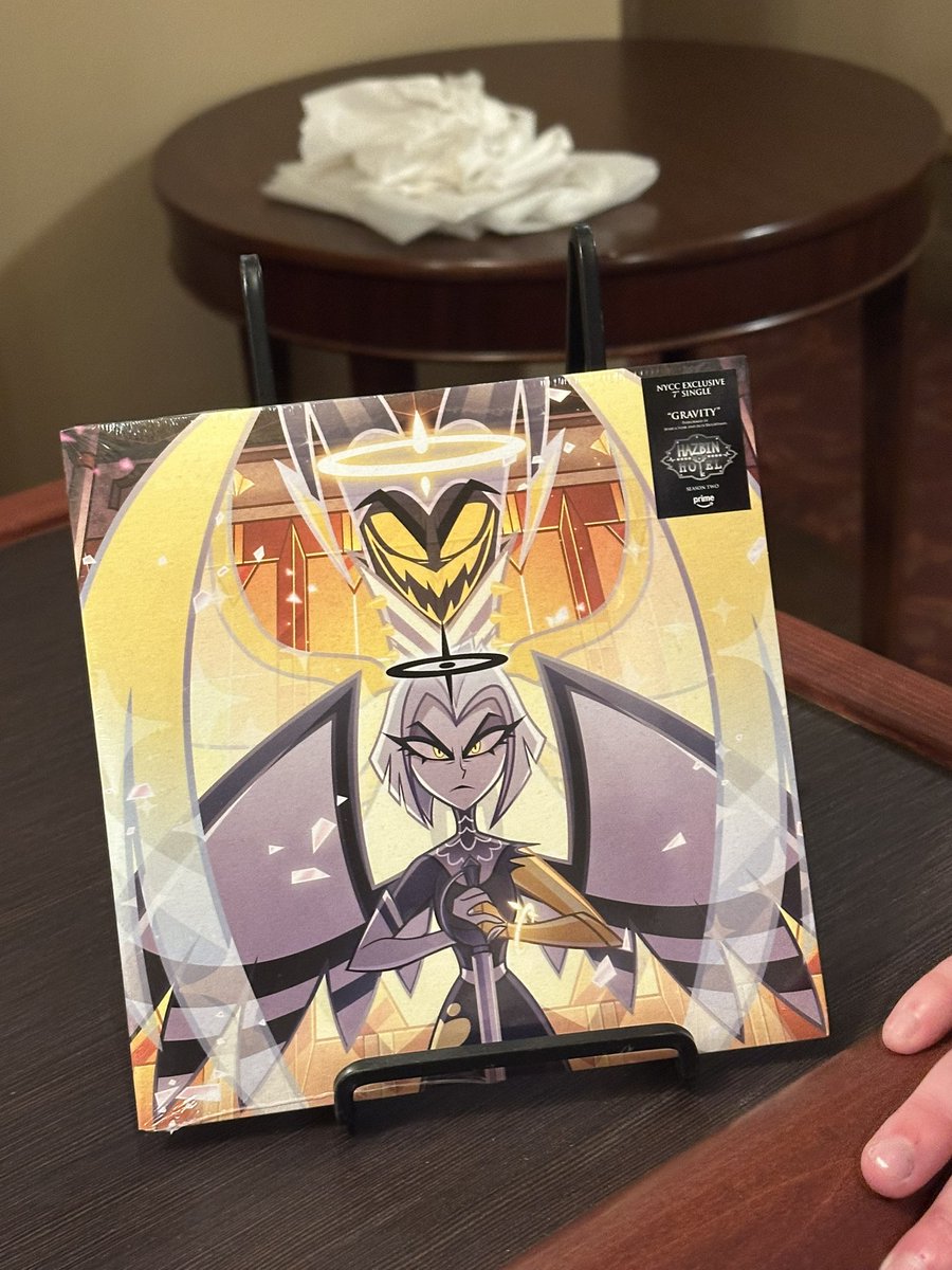 The Gravity Vynil yall 🤩🤩🤩 #HazbinHotel