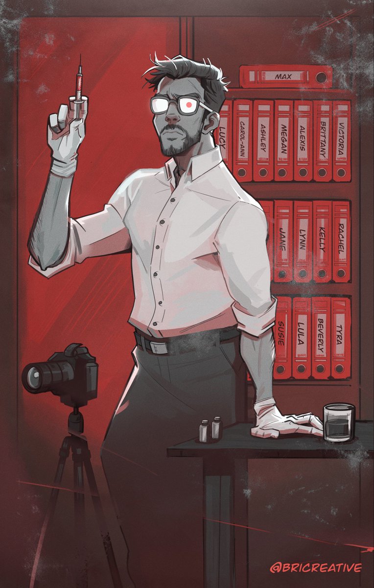 The <a href="/lis_tarotzine/">Life is Strange 10th Anniv TarotZine</a> is finally out and here’s my illustration for it! Jefferson + The Devil 😈 Please check out the full and FREE zine on their page.

Thank you to the mod team and artists for working on this amazing project, so glad I’m able to finally share this
#LifeIsStrange