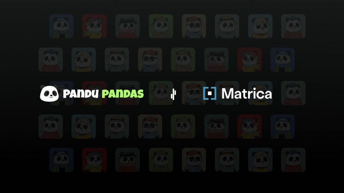 Pandupandas's tweet image. Pandu Pandas NFT and $PANDU token holders can now verify their holdings in our Discord channel to receive a special role and join our NFT/token holder chat through @Matricalabs.

Rules: Hold 50 million $PANDU tokens or a Pandu Pandas NFT.

Note: For NFT stakers, you must have…