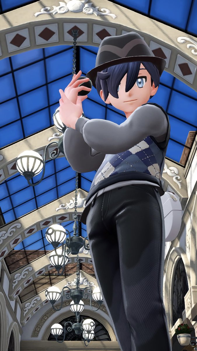 ポケモンZAの男主人公キャラクリした！！クール系✨ #ポケモンZA