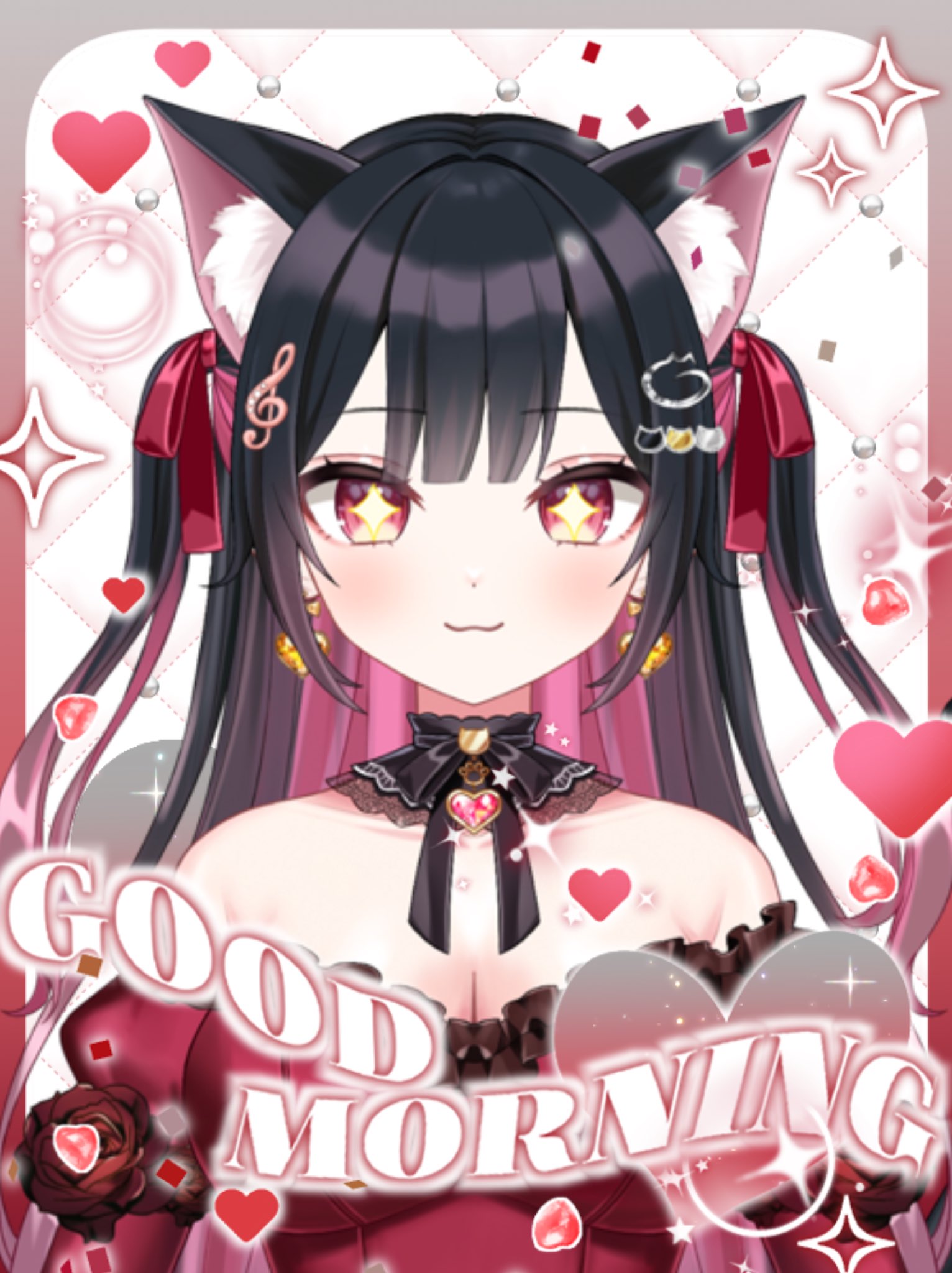 にゃんこ様♡ありがとうございます♡ 新作🩷LINEスタンプ🩷 あざとにゃんこさまがLINEスタンプになり