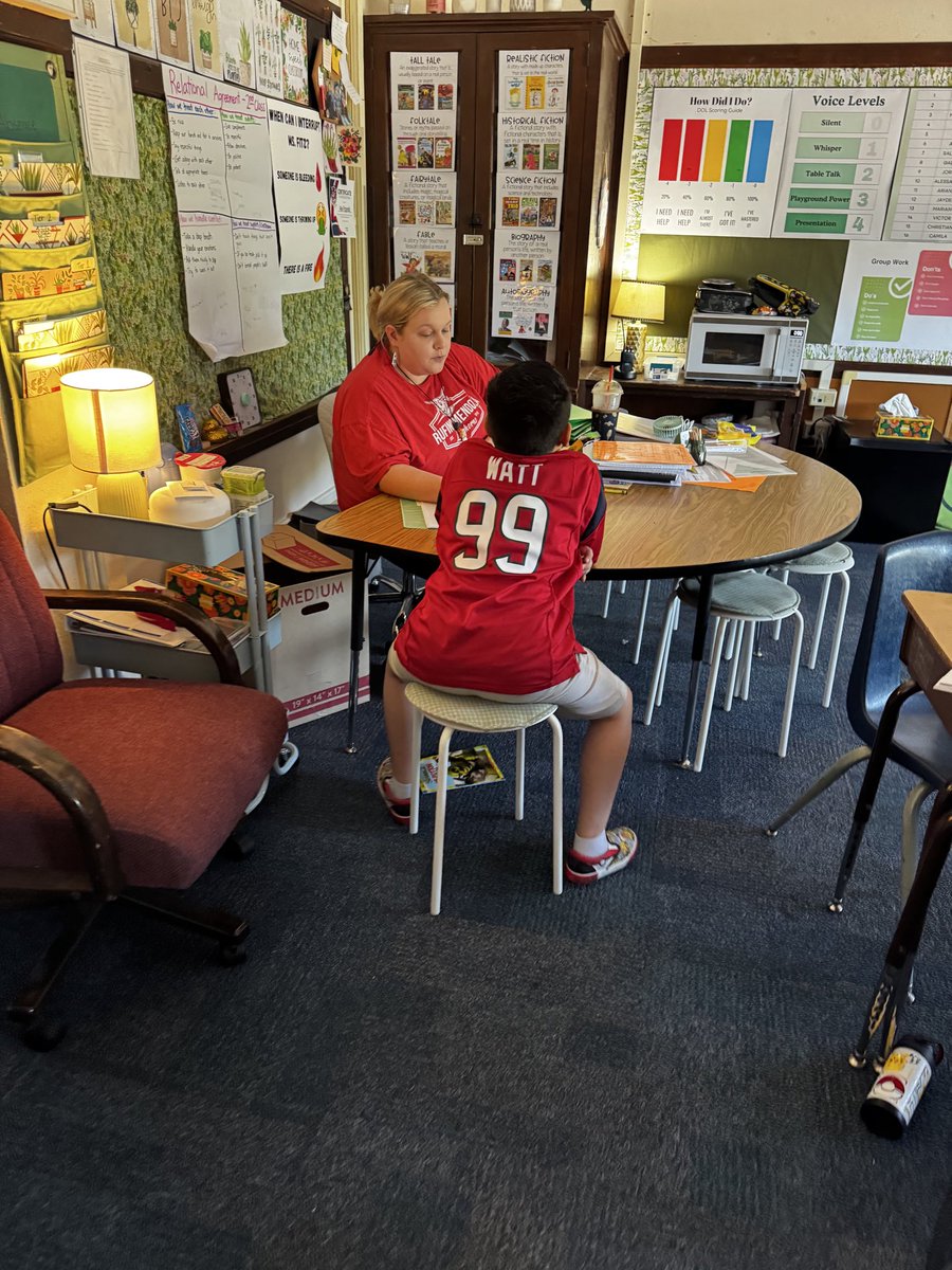 RufinoMendozaES's tweet image. 📊✨Reflection in action! Ms. Fitzgerald’s 3rd graders took ownership of their learning today by reviewing their DOL and charting their own data in their data binders. These young scholars are learning that progress starts with reflection and goal setting! 💪📚 #DataDrivenGrowth