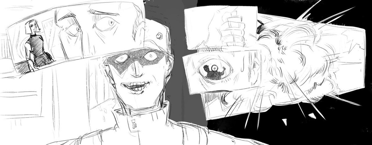 titonerd2002's tweet image. #OriginalCharacters #commandandconquer 
I redrew an old sketch of the normal Commander before he became a cyborg. 

2025-2023