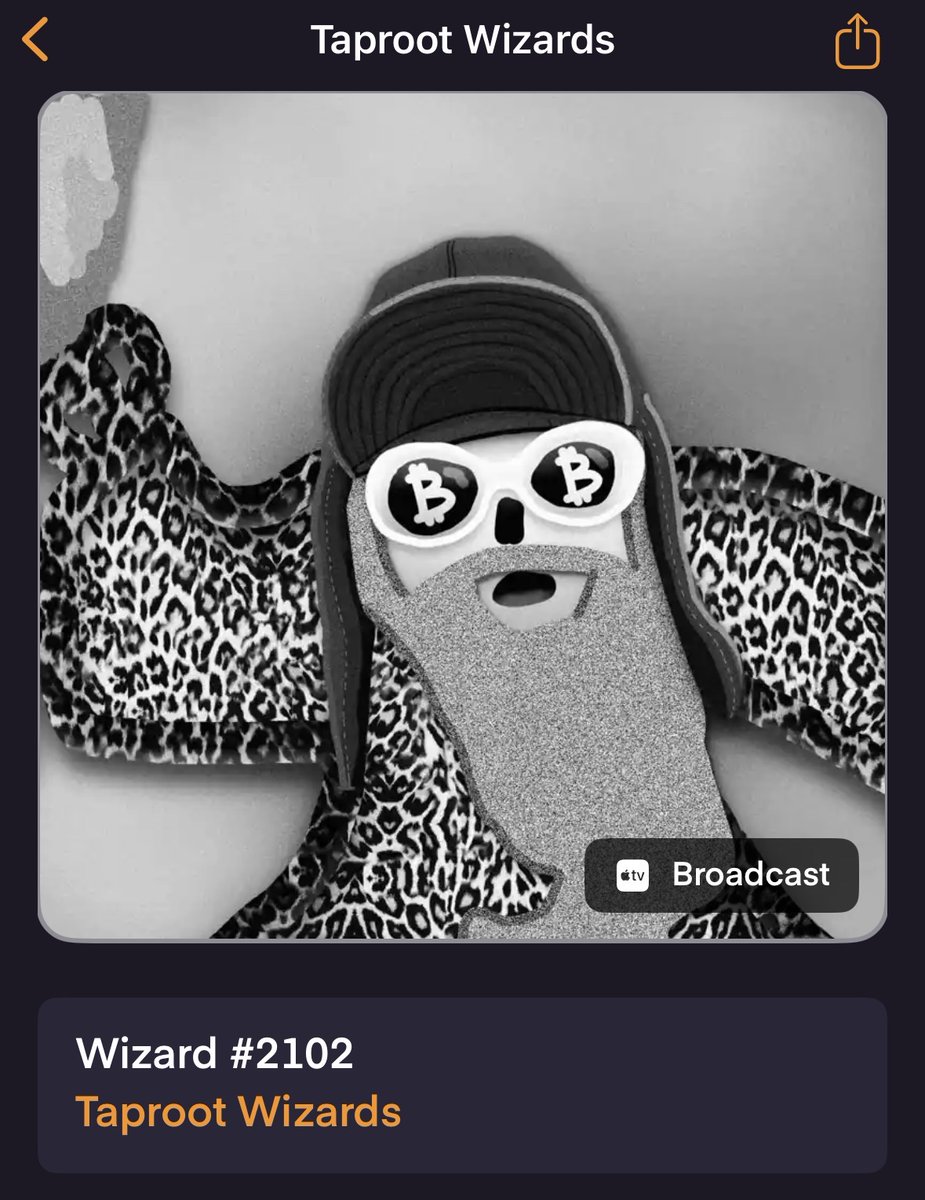 Coinbase paid 25m for a season of Up Only Does that make the cobie wizard a  25m ordinal?