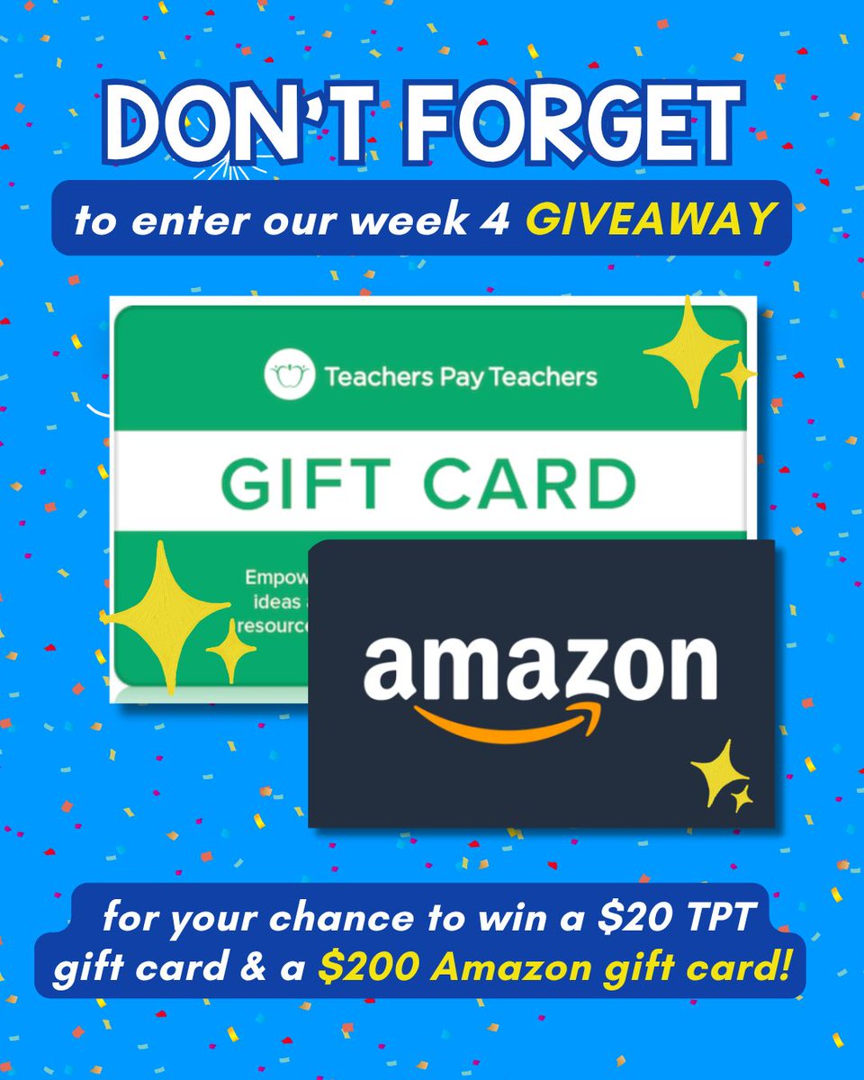 Leave a review of the Equipping ELLs Podcast and send us a DM or email to hello@inspiringyounglearners.com with a screenshot to enter! 💛

⭐️ Weekly winner drawn this Friday
🎁 Grand finale Amazon Gift Card winner announced during our 200th episode!

Ready, set, review!🎙️✨