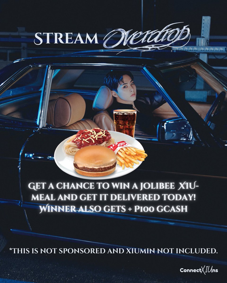 SPECIAL GIVEAWAY! LUNCH IS ON XIUMIN!
~OFFER IS AVAILABLE BETWEEN 7AM-11AM PHT~

How to join:

•Stream Overdrop on YouTube/ YouTube Music, Spotify and Apple Music. 

•Take a screenshot from start and end of your stream.

Post your proof on the replies with our tags: 

READY FOR
