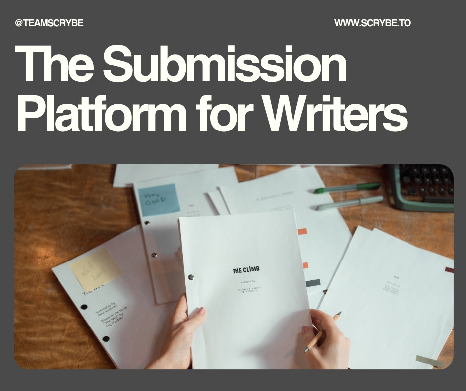 teamscrybe's tweet image. We are beyond excited to start working with the screenwriting community. Check us out at scrybe.to to find out more!
