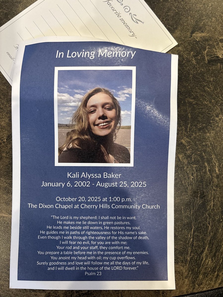Today was one of the hardest days of my life. Kali babygirl momma loves u sooooo much and shout out to the <a href="/Giants/">New York Giants</a> for blowing my fuckin heart out yesterday in Denver, made today’s heartbreak a little easier. 
I’m a Veteran Dark humor is how I cope.