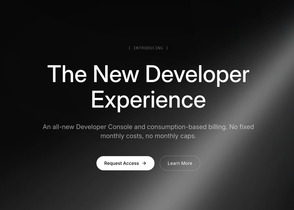 XDevelopers's tweet image. Announcing our beta launch: X API pay-per-use model.
We are expanding a closed beta to both new & power users who want to ship amazing apps on X.
All selected users will receive a $500 voucher to build with the X API. 🤑💻🚀