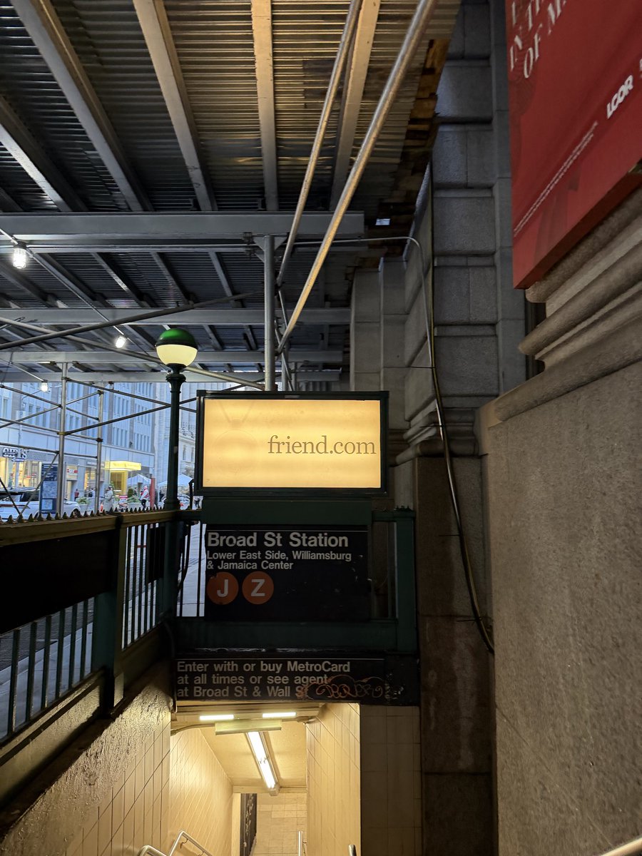we’re in such a bubble. spent a couple days in nyc last week and nobody (even friends in tech) knew what friend was despite all the marketing