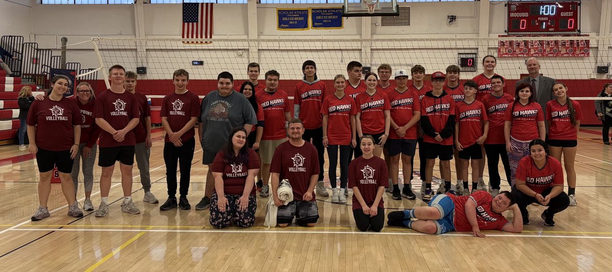 sports_unified's tweet image. Iroquois Unified Volleyball ended their regular season with a great win tonight against Starpoint. The Unified Red Hawks went undefeated and take that energy into next week’s tournament. Congratulations to all the athletes and partners! 🏆🏐