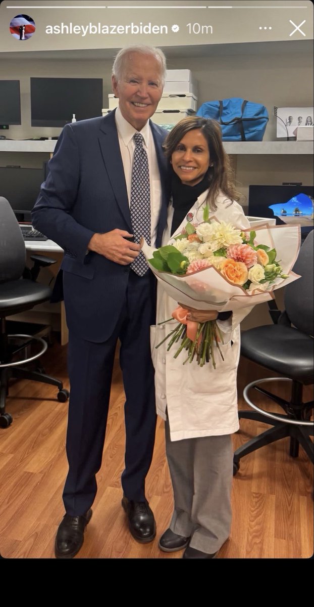 BREAKING:  Biden has finished several weeks of radiation therapy treatment Monday at Penn Medicine Radiation Oncology in Philadelphia.  A very positive sign for the former president and amazing human being.