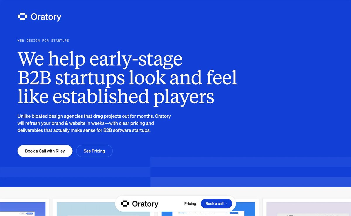 NoCodeSupplyCo's tweet image. New Website in Inspo → Oratory

nocodesupply.co/item/oratory

Created by @rileyhennigh