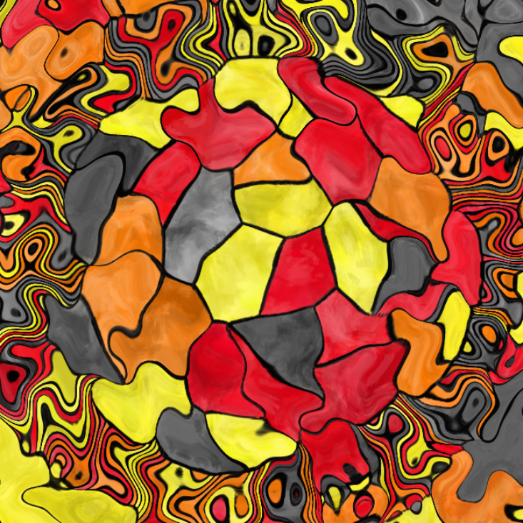 JeffClark's tweet image. - Paint like rendering
- voronoi cells
- non-linear geometric deformation
#CodeGenerated #GenArtClub