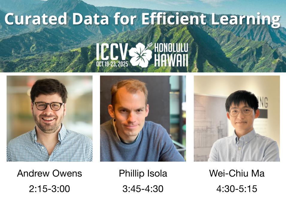 CDEL Workshop @ ICCV 25' tweet media