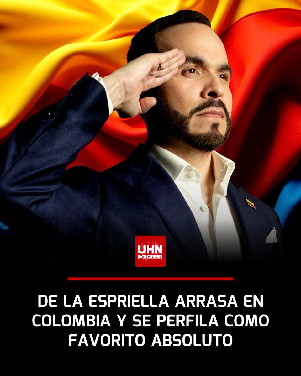 UHN_Plus's tweet image. 🇨🇴‼️ | ÚLTIMA HORA — Abelardo De La Espriella arrasa en La Gran Encuesta IA con 53.8% de intención de voto, superando por amplio margen a todos los candidatos rumbo a las presidenciales de 2026 en Colombia.