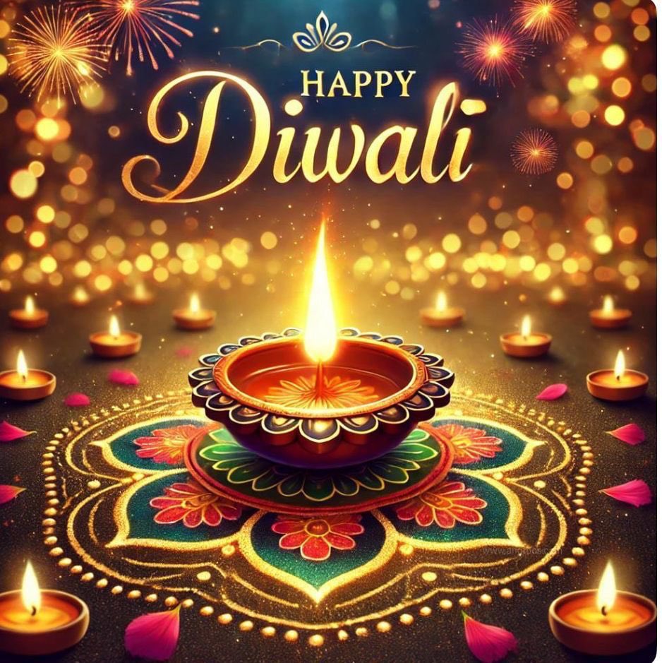 Wishing everyone a very happy Diwali 🪔