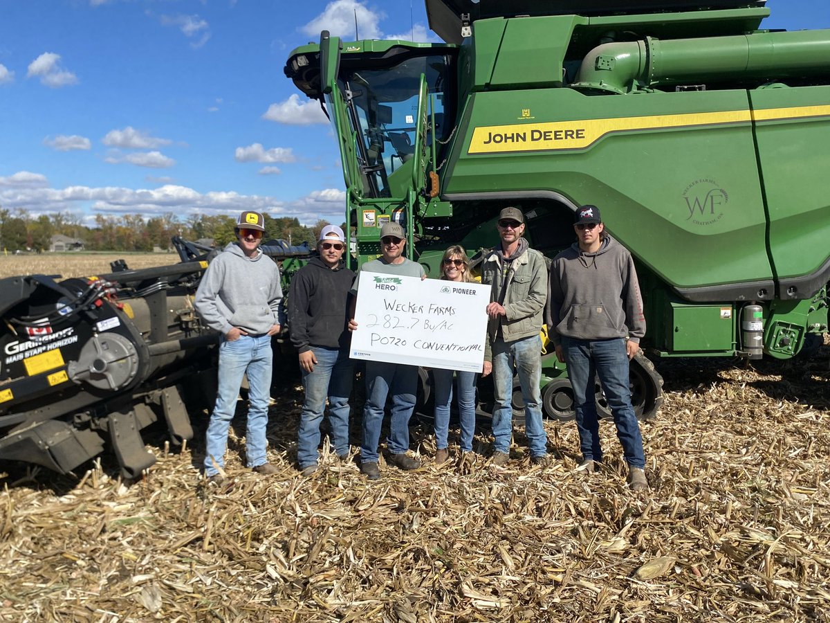 Planted exactly 6 months ago. 
<a href="/PioneerSeedsCA/">Pioneer Seeds Canada</a> #YieldHeroEast