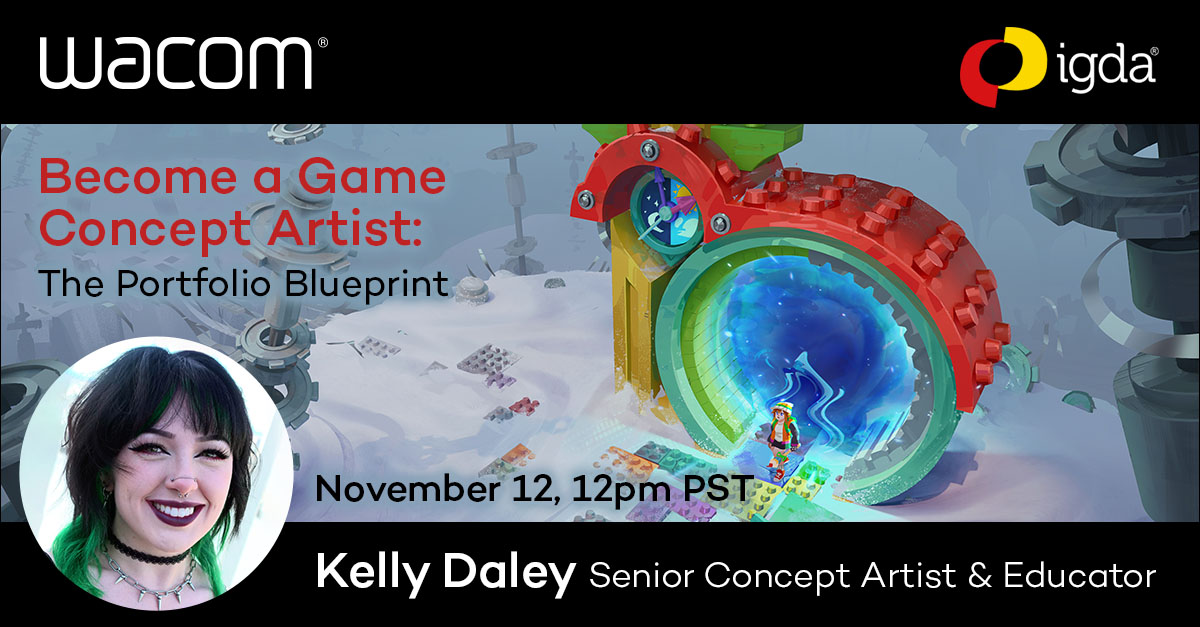 wacom's tweet image. Wanna work in games? 🎮
Your portfolio = your pitch. Let’s make it pop.

Free live session w/ senior concept artist @kellydaleyart 💚

- What studios actually want
- What to ditch
- AD-level tips

🗓️ Nov 12 / 12pm PST
📍 Free to attend – save you spot: bit.ly/4qjPq7f