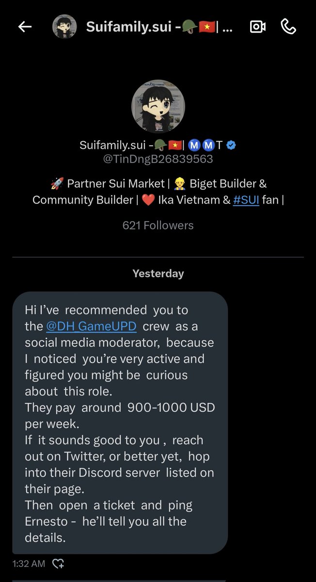 Sui folks.
This guy's X got hacked. Please don't interact 🥵