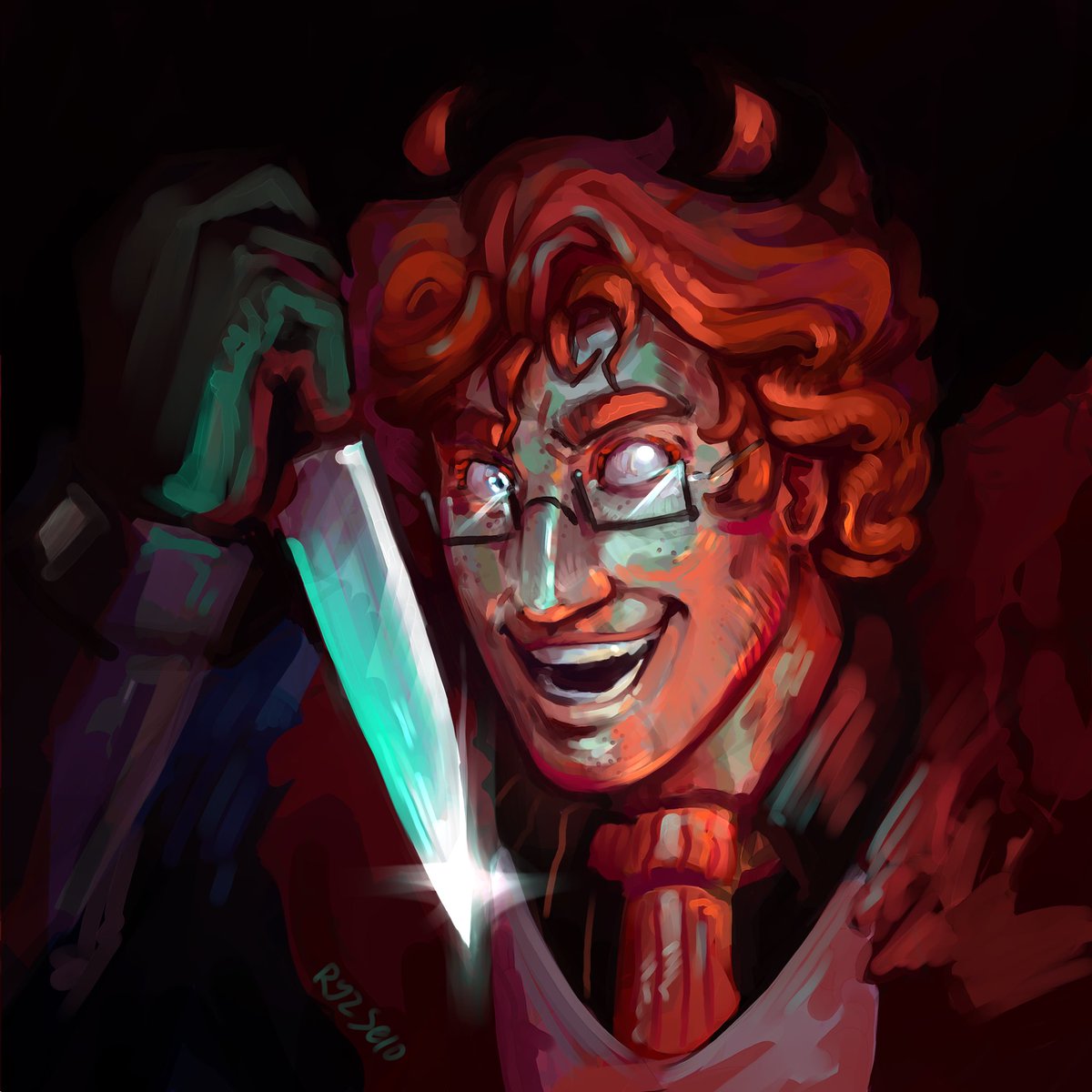 RyzSELO's tweet photo. I was making a lot of very grayscale and dull works lately so I had to do something with a shitass palette
#BorderlandsOC #OCart https://t.co/YD2FB0ZK89