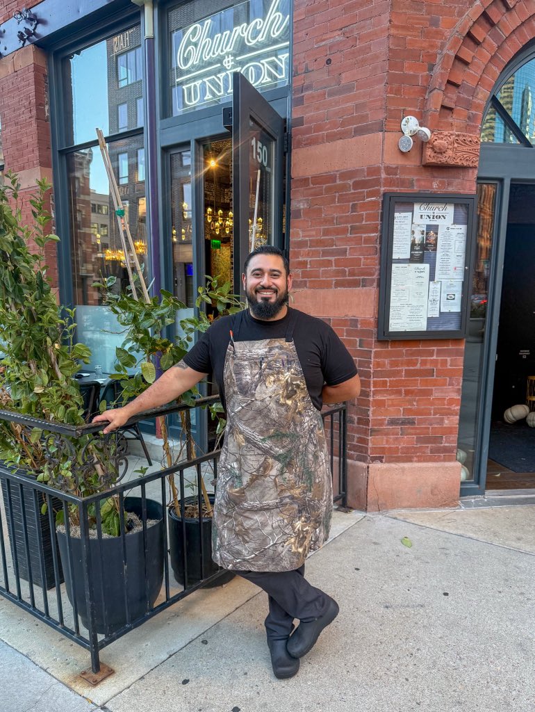 Congratulations to our new Executive Chef Charles Rivera 🔪👨‍🍳
#CUthere