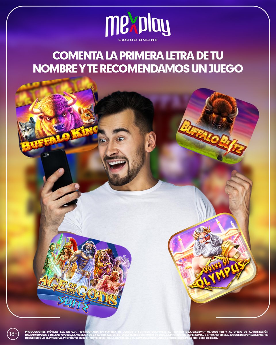 mexplay_mx's tweet image. 🎰 Tu inicial revela tu juego ideal 👀
Comenta la primera letra de tu nombre y descubre tu recomendación 🎯

#casino #slotmachine #games #mexplay