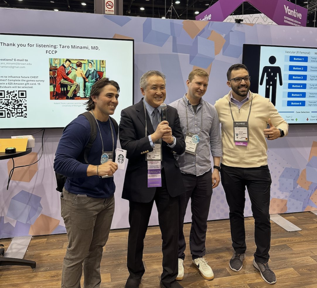 Today's winner of Hocus POCUS Diagnosis <a href="/accpchest/">CHEST</a> #CHEST2025 goes to team B. Congratulations! Strong work!