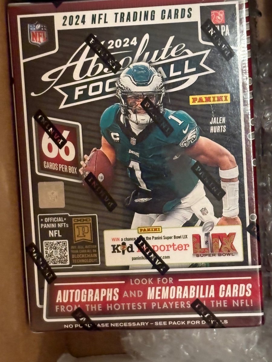 Who wants a 2024 Absolute NFL value box?

- Follow <a href="/CardPurchaser/">Card Purchaser</a>
- Repost this post

Winner drawn 10/21 at 9pm central! US shipping only!