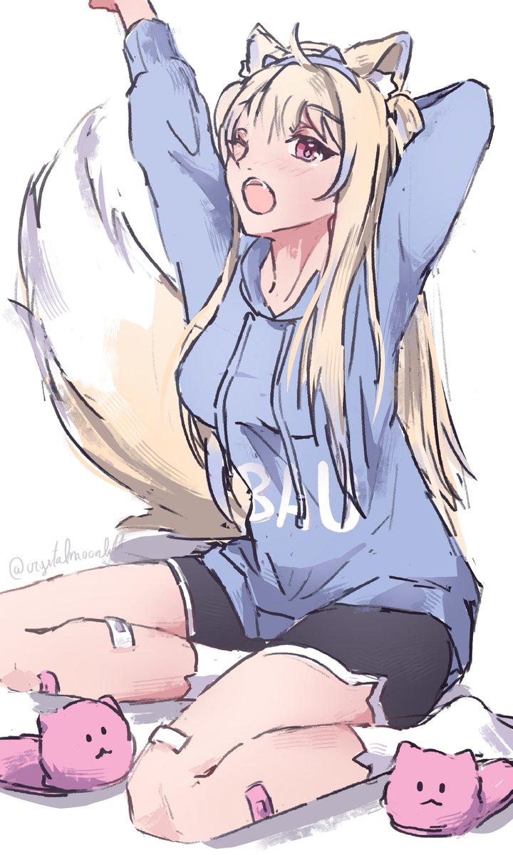 Fuwawa is eepy 
#FWMCpix