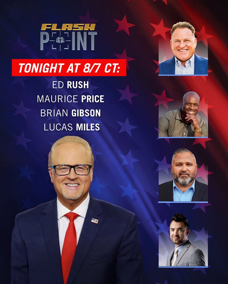 flashpointarmy's tweet image. IT’S MONDAY!
Join @genebailey and his guests TONIGHT: @edrushpilot, Maurice Price, @leadpastor and @lucasmiles (@tpusafaith).
We are going to be talking about ALL that happened this weekend in the news, Trump, no kings protests and that Jesus is STILL King! 🙌🏼
Watch LIVE on…