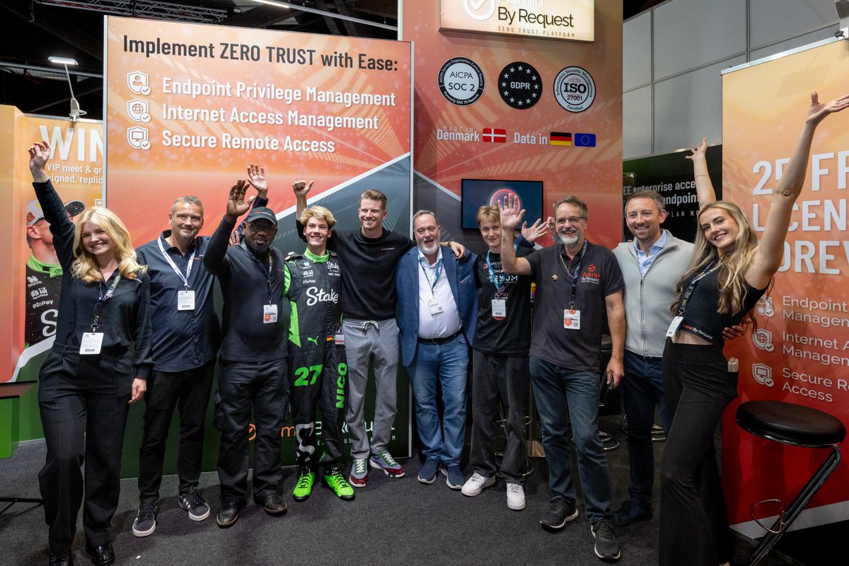 AdminByRequest's tweet image. Did you attend our live Q&A with @HulkHulkenberg at it-sa?
 
We were very lucky to have our valued ambassador stop in and join us at this event - first to do a bunch of content filming (coming soon, get excited!), and then to swing by Booth 9-440 before stepping on stage with…