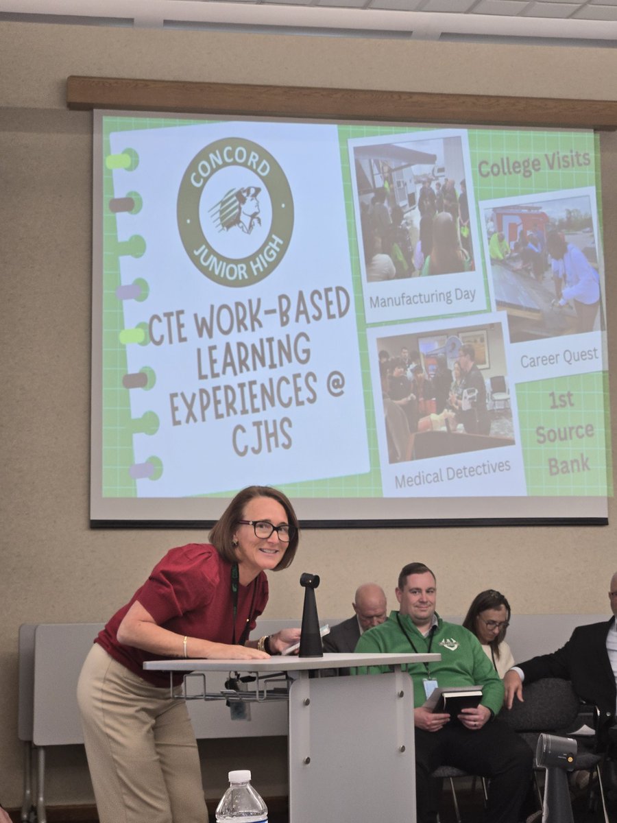TimYoder24's tweet image. Concord School Board meeting kicking off with Good Things from the Jr High....
Students shared about budgets and expenses...Great Presentations...Thanks for Coming tonight!  
#concordpride