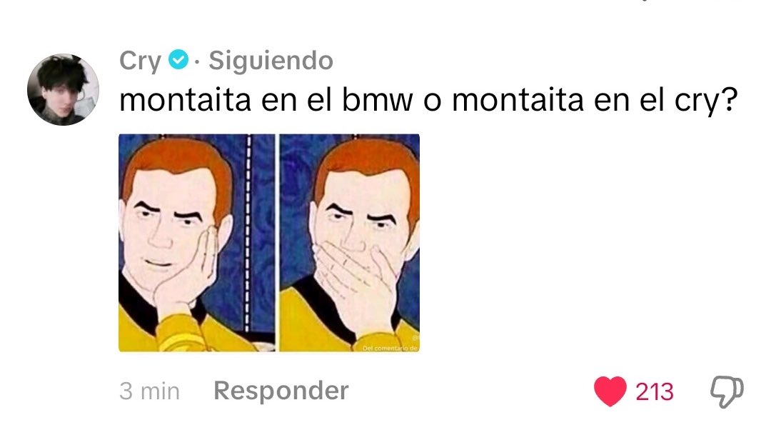 Escupí todo JAJAJAJAJAJA