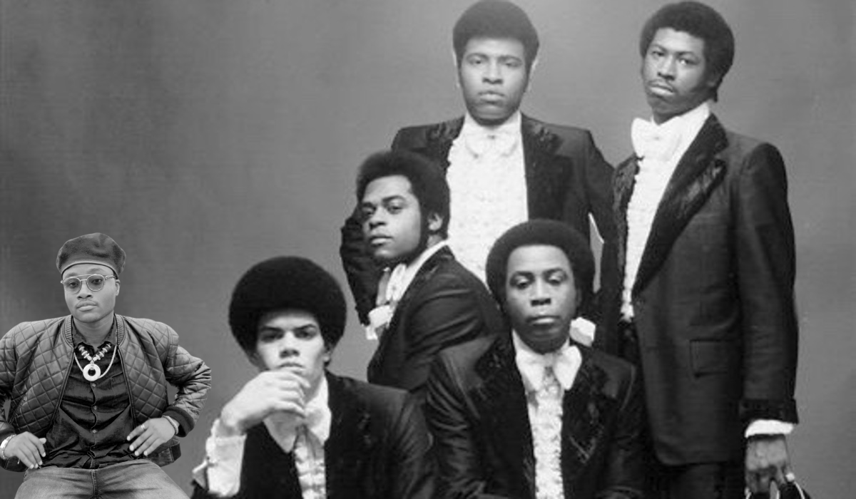 Nigerian Communist/Revolutionary Tola Olabalde was also known as a big R&amp;B/Soul fan as pictured here with the Harold Melvin &amp; the Blue Notes (date unknown)