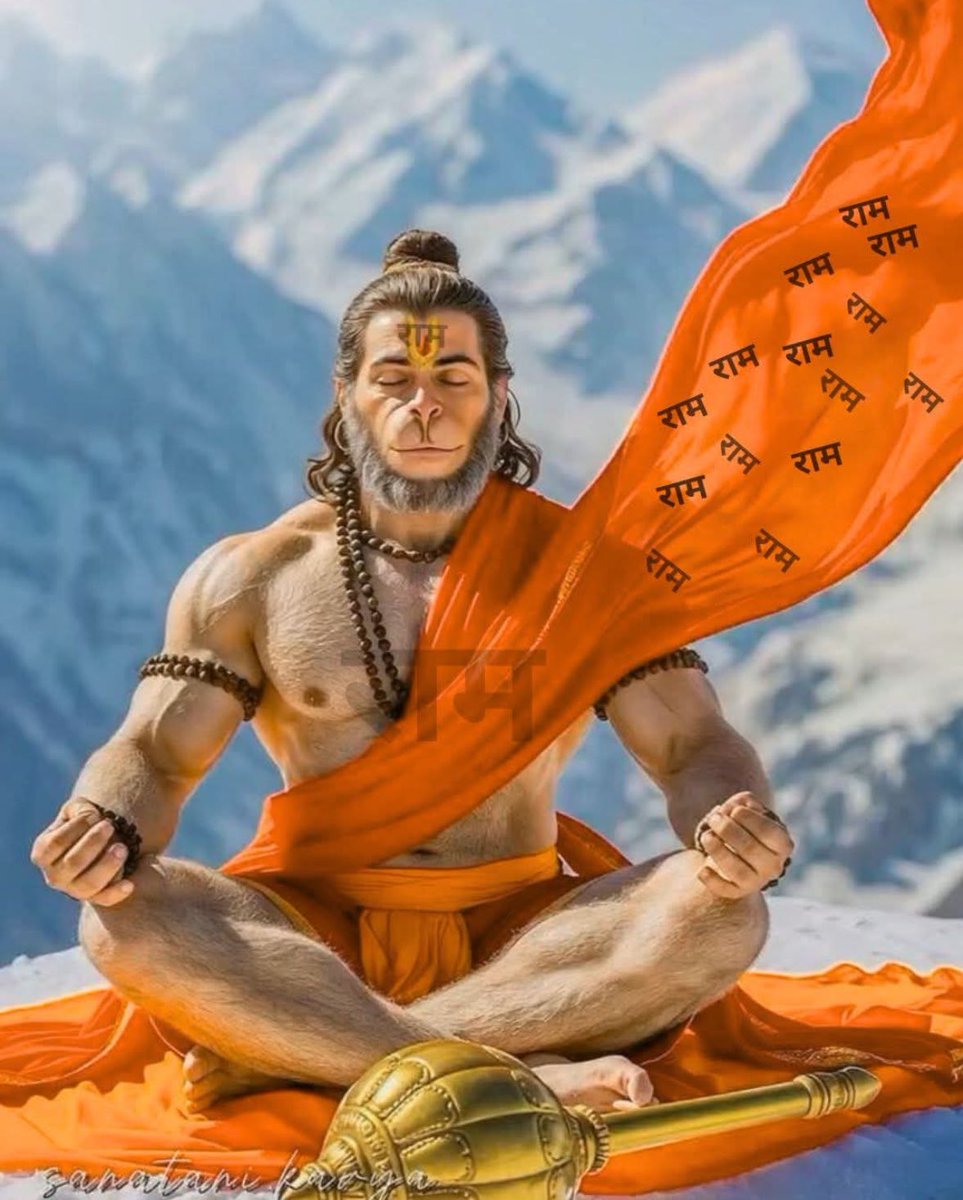aap_rpsingh's tweet image. शक्ति, भक्ति और समर्पण के प्रतीक संकटमोचन बजरंगबली यह सिखाते हैं कि
जब लक्ष्य धर्म का हो और निष्ठा अटल हो,
तो कोई पर्वत, कोई सागर, कोई बाधा हमें रोक नहीं सकती। 💪🔥
🌻!! जय बजरंग बली !!🌻