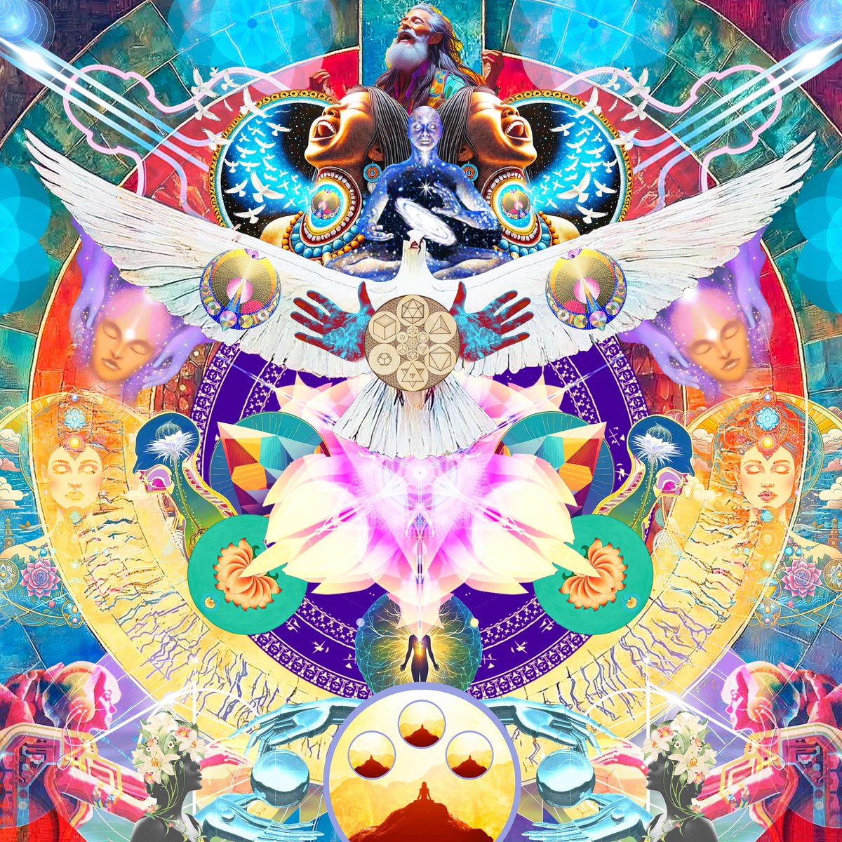 TheCosmicMssngr's tweet image. New Energy Encoded Digital Cosmic Collage Artwork masterpiece has been birth onto this plane of existence:

&apos;Fusion With The Authentic Self&apos;

ONE STOP SHOP: redbubble.com/people/thecosm…

#victoriabc #yyj #vancouverisland #artwork #energyencoded #authenticself #radicalselfcare