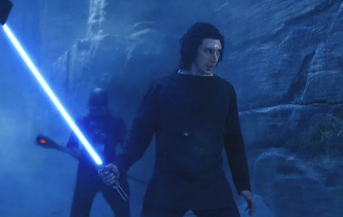 Here's hoping Adam Driver almost certainly violating a massive NDA to talk about the Ben Solo/Steven Soderburgh movie is the Star Wars equivalent to the Ryan Reynolds/Deadpool footage leak.
