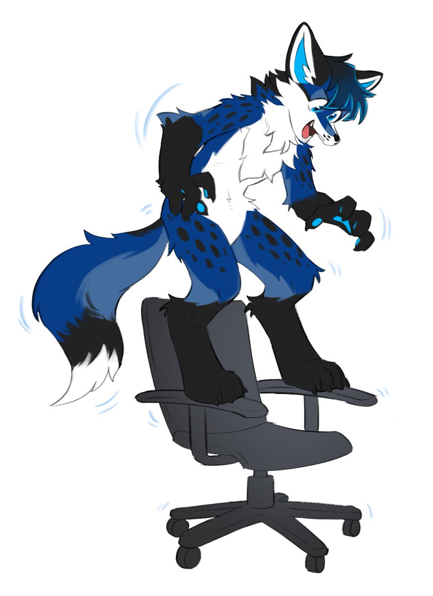 An art reward for Kai, who does not seem to be doing something that is safe for work! Thanks for supporting Manta Dreams <a href="/KaiFox0/">Kai</a>