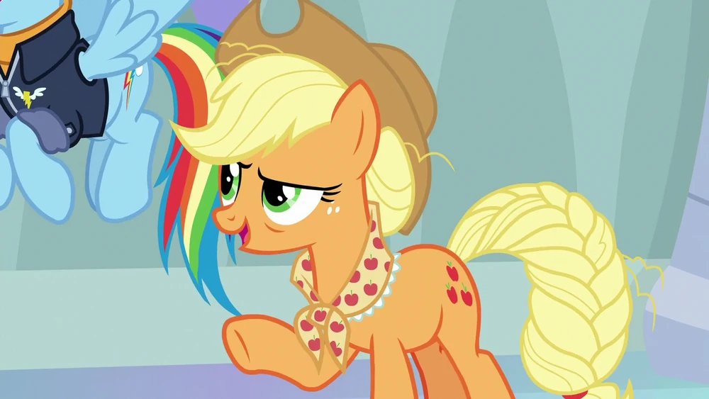 Trijosh1's tweet photo. "Made me sit up proud like a corn stalk in August."

#MyLittlePony #MLP #Applejack #ApplejackDay #ApplejackDay2025 #HappyApplejackDay #HappyApplejackDay2025 https://t.co/uHspWmnf7E