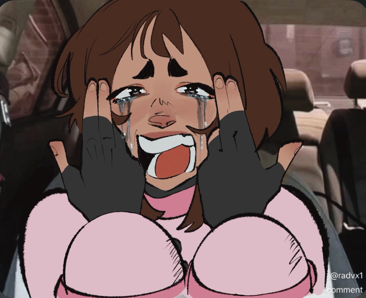 sketchyvero's tweet photo. RAHHHHHHHHH #ochako https://t.co/G8fJRVsfKO