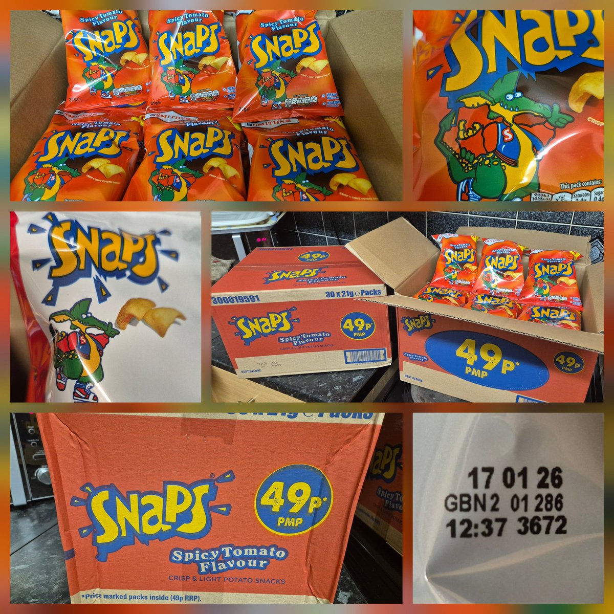 It might be the end of the line for #WalkersSnaps, but I'm going out with a blaze of Spicy Tomato glory! 

Still hoping <a href="/walkers_crisps/">Walkers Crisps</a> realise how much of an institution they are and have a change of heart.

End of life: January 2026. 60 bags to go. ⏳️