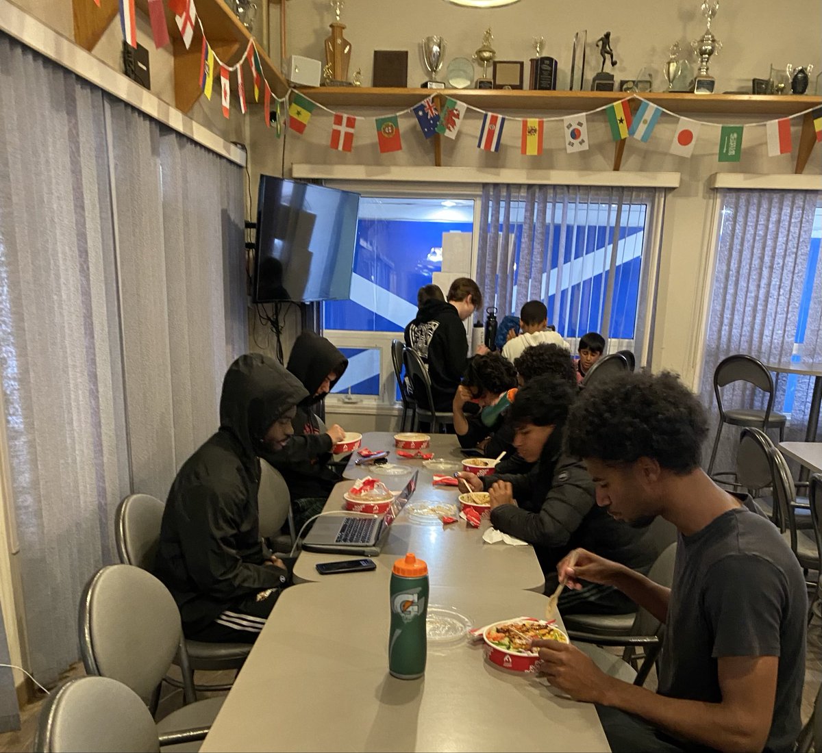 Thanks Poulet Rouge for fueling us this past weekend - go check them out at their West Edmonton Mall location!!